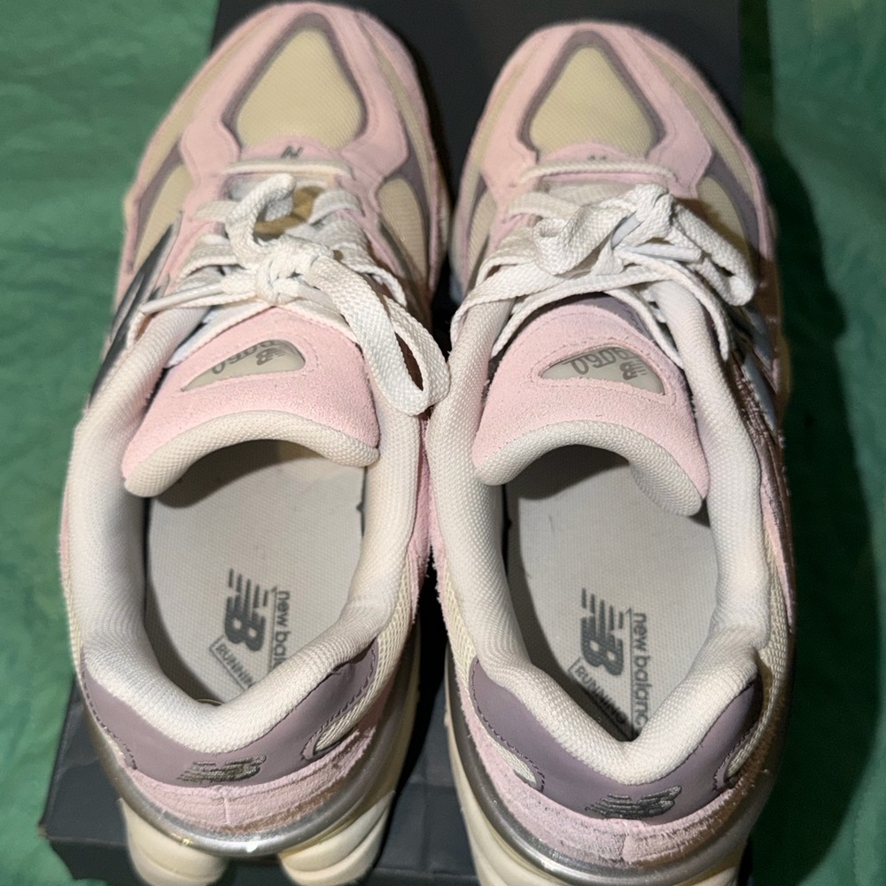 New Balance Women’s Athletic Sneakers in Pink and Beige